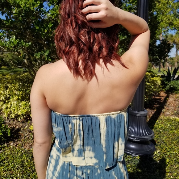 Teal Tie Dye Maxi - Picture 5 of 5